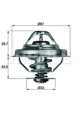 WILMINK GROUP Термостат, охлаждающая жидкость WG1262786